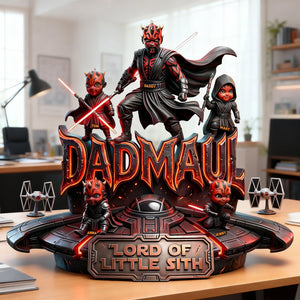 Cosmic Lord Dad Acrylic Plaque - Personalized Gifts For Dad 03qhtn180426-Homacus