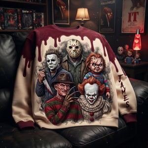 Nightmare Shirt - Personalized Halloween Gifts For Horror Movie Lovers 06tolu150826