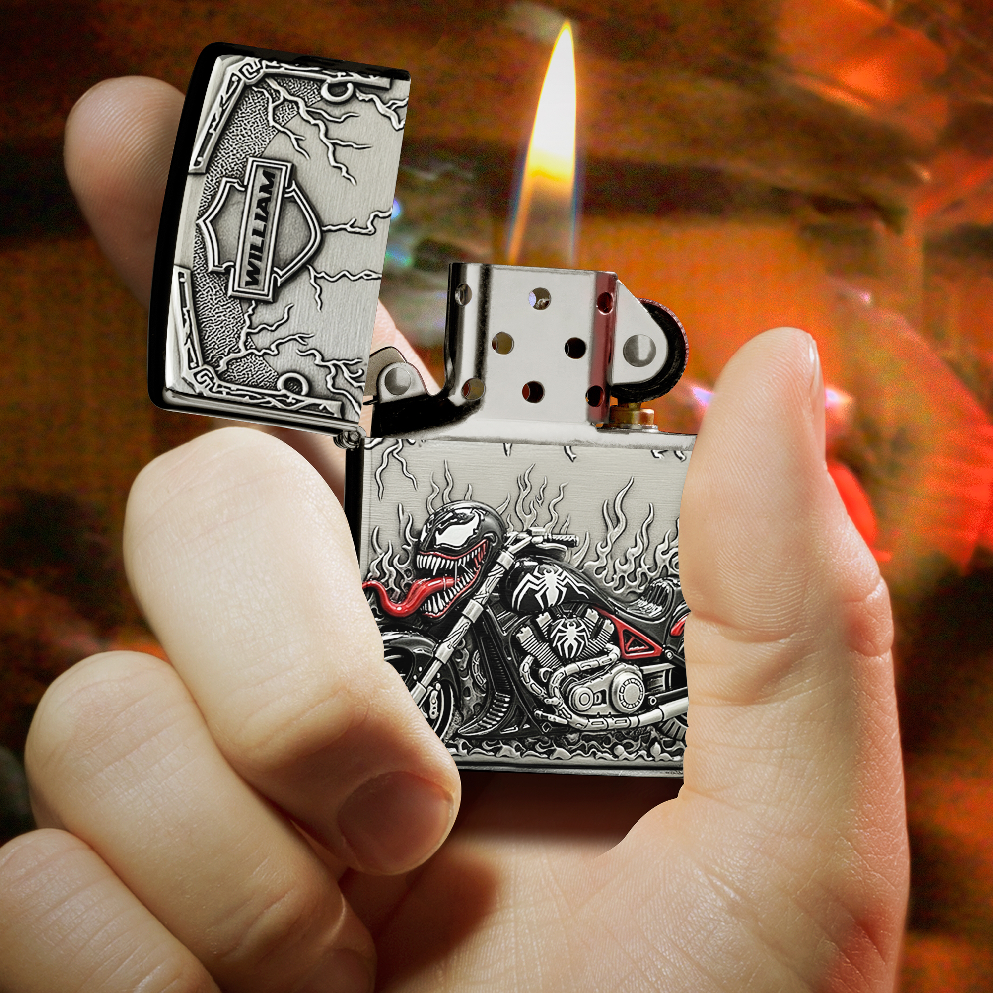 Beast Motorcycle Lighter - Personalized Gifts For Biker 05QHLU310725