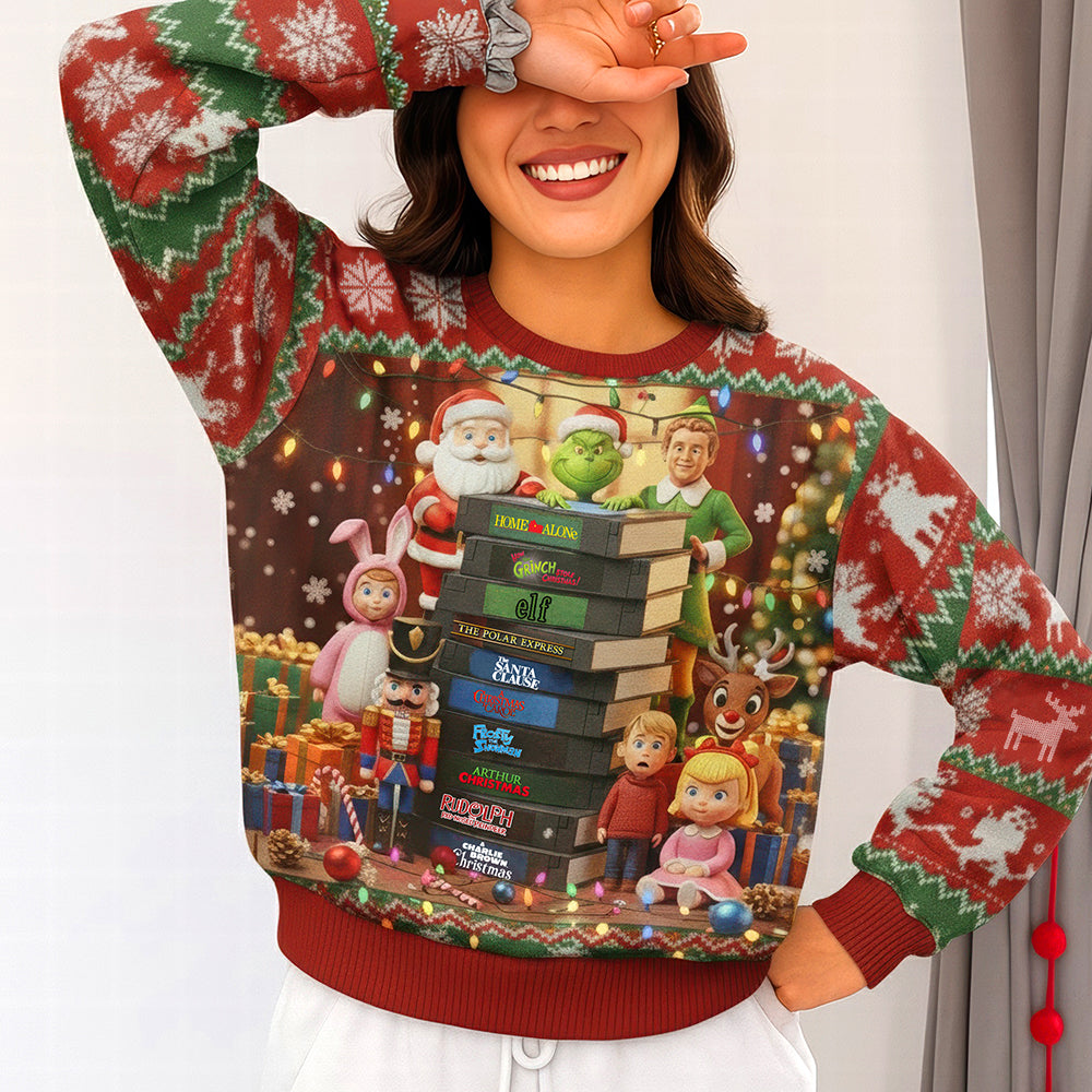 Holiday Classics 3D Sweatshirt - Christmas Gifts For Movie Fans 05toqn030925