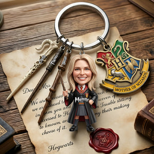 Fantastic Mom Acrylic Tag Keychain - Custom Photo Gifts For Moms 04nalu310326