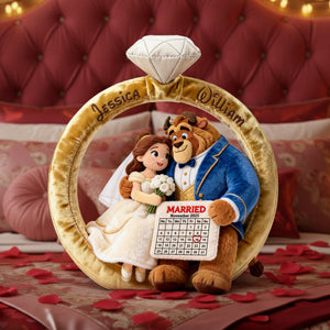 Couple Pillow  - Personalized Gifts For Couple Pillow 04OHLU111225