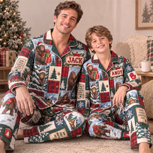 Big Foot Pajama Set - Personalized Gifts For Christmas 04hadh070926