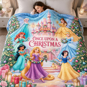 Once Upon A Christmas Blanket - Personalized Gift For Fantasy Lovers 03TYTA061026