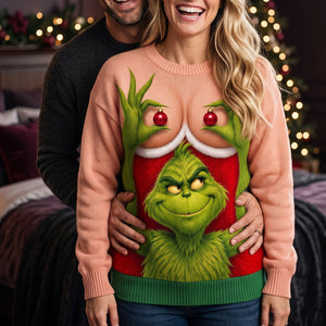 Naughty Ugly Sweater - Personalized Gifts For Christmas 04hadt191026