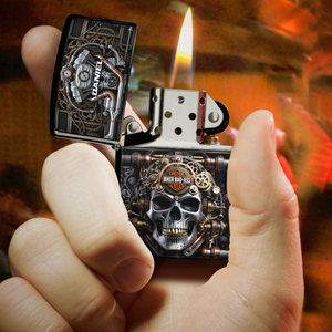 Badass Biker Lighter - Personalized Gifts For Motorcycle Lovers 03QHLU310725