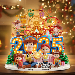 Funny Holiday Acrylic Light Box - Personalized Gifts For Family 02paqn131125