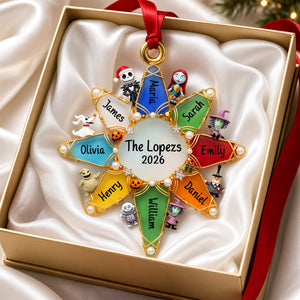 Spooky Family Acrylic Ornament - Personalized Gifts For Family 07hudh201026
