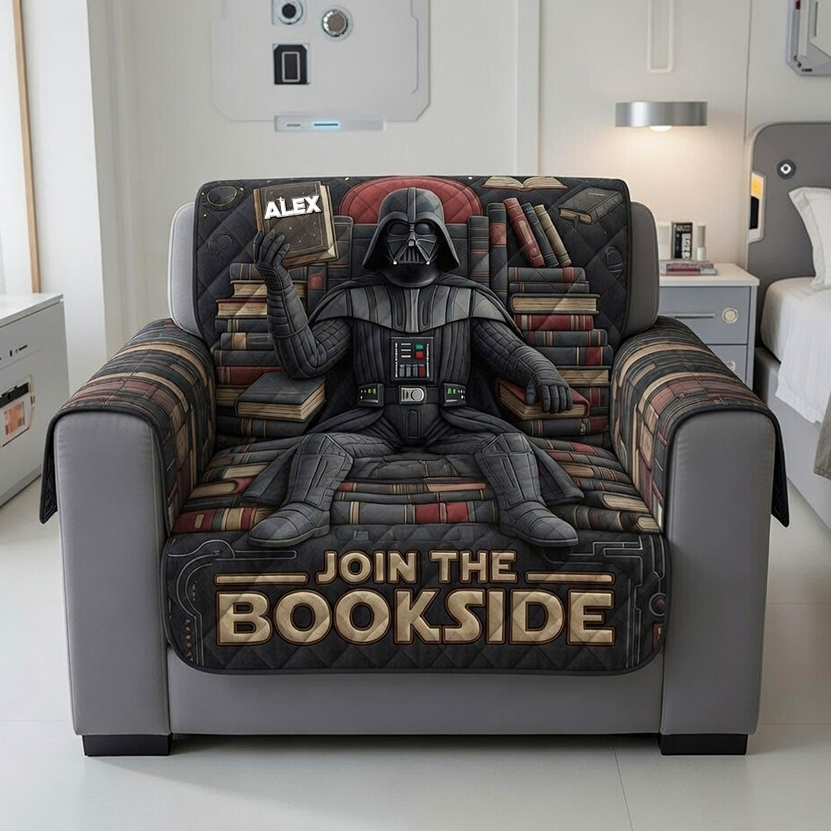 Reading Book Quilted Sofa Cover - Personalized Gifts For Book Lovers 06pamg13026