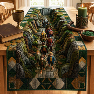 Epic High-Fantasy World Quilted Table Runner - Personalized Gifts 01hudt120826