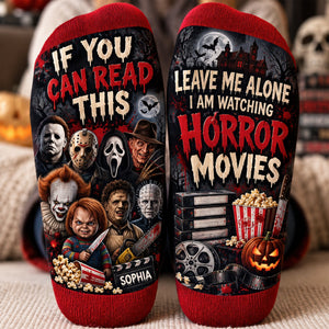 Fright Night Horror Socks - Personalized Gifts For Horror Movie Lovers 07naqn290926