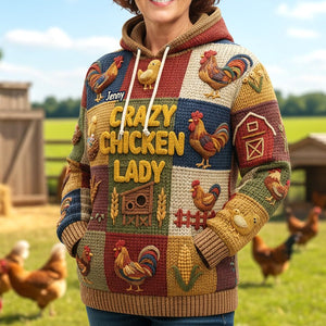 Personalized Funny Gifts For Chicken Lovers Hoodie 03natn251125