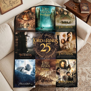 Epic Fantasy Movie Poster Blanket - Personalized Gifts For Movie Lovers 05NATN021026