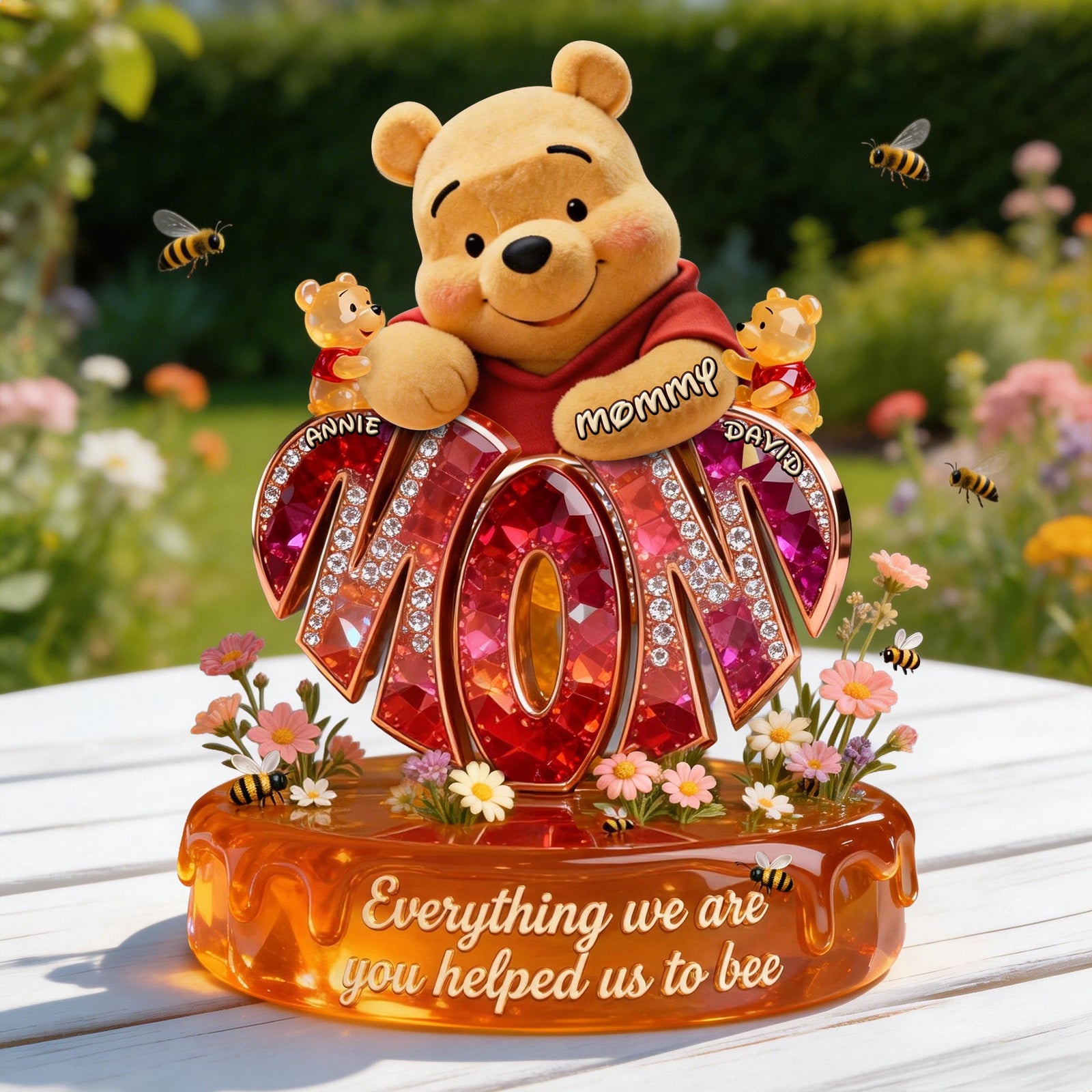 Best Mom Ever Acrylic Plaque - Personalized Gifts For Mom 03QHLU110326-Homacus