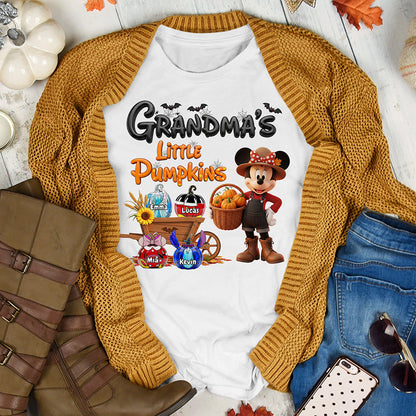 Halloween Grandma Shirt - Personalized Gifts For Grandma 03ohta120825