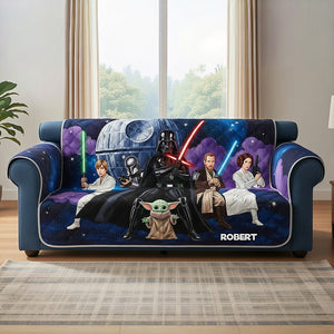 Galaxy Dream Quilted Sofa Cover - Personalized Gifts For Fans 04NADT270126