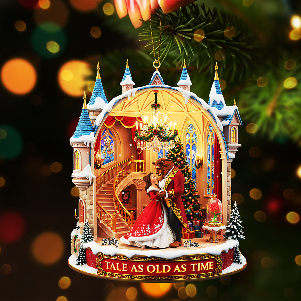 Personalized Gifts For Couple Christmas Ornament 05pgta290925
