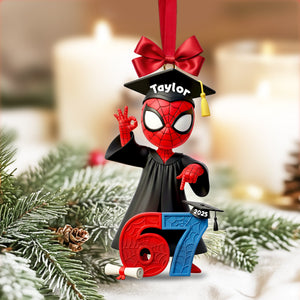 Cute Buddy Graduate Ornament - Personalized Gift For Graduation 03NALU201125