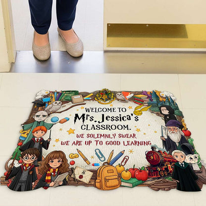 Teacher Doormat - Personalized Gifts For Teacher 02HULU300725