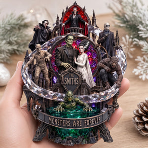 Timeless Monsters Acrylic Plaque - Personalized Christmas Gifts 04HADT010926