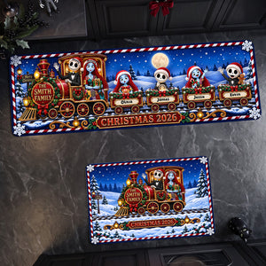 The Spooky Express Family Runner Rug - Personalized Gifts For Family 03TYTA220926