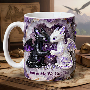 Couple Forever Coffee Mug - Personalized Gifts For Couple 01NADT140126