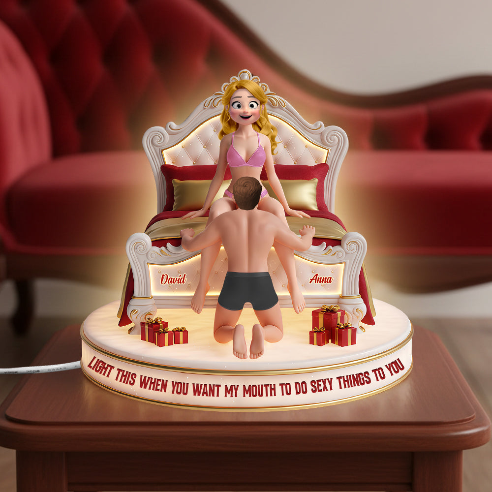 Spicy Couple Acrylic Light Box - Personalized Gift For Couples 04OHTN251125