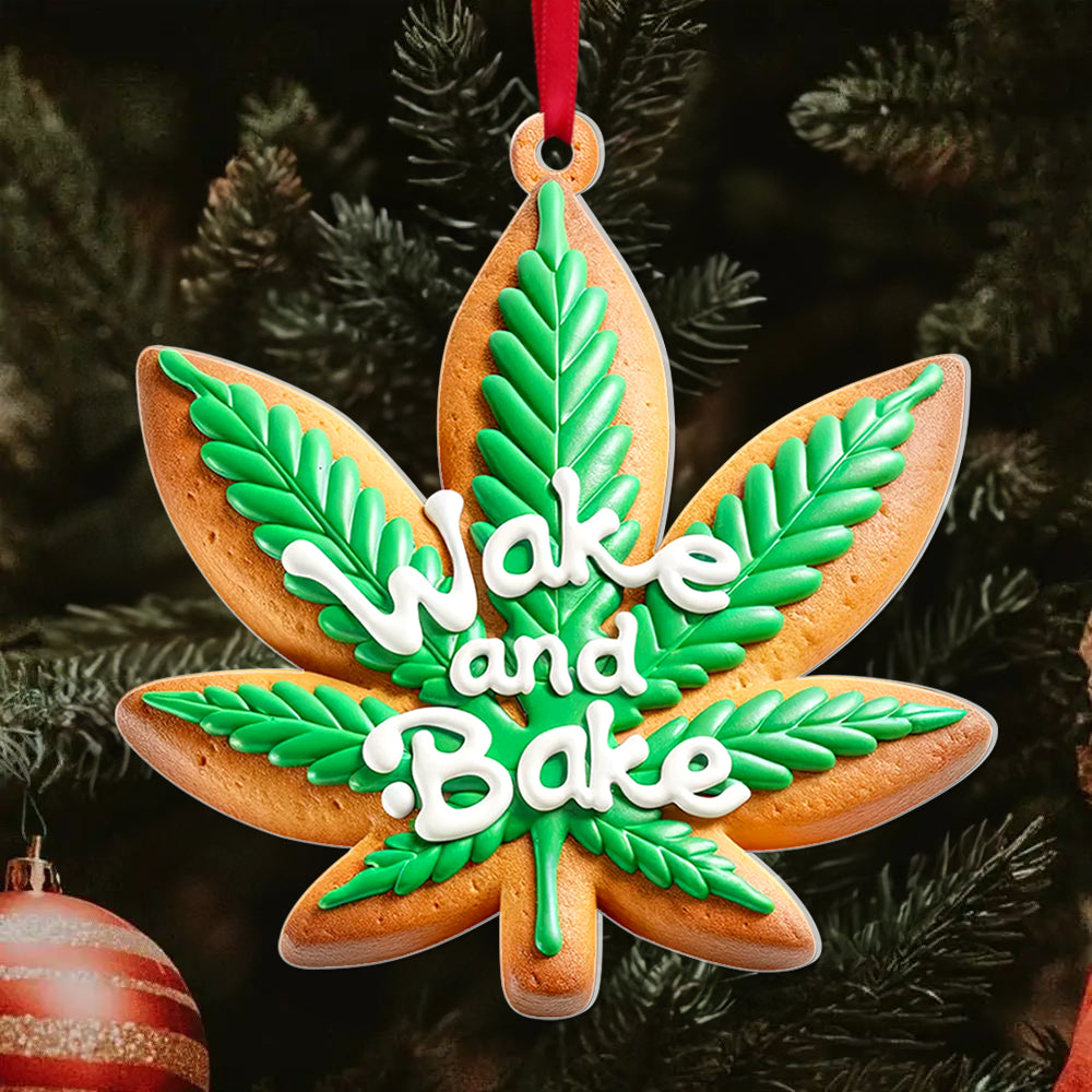 Personalized Gifts For Weed Lovers Ornament 02toqn251124 - Ornament - GoDuckee