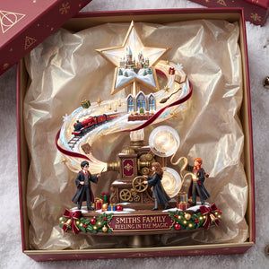 Fantastical World Tree Topper - Personalized Christmas Gifts For Family 03hata180826
