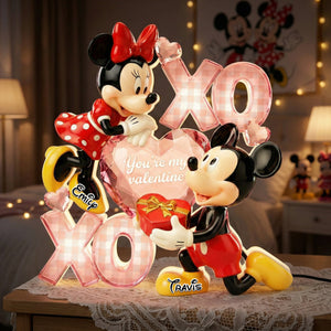 Romantic Couple Acrylic Light Box - Personalized Gifts For Couple 03pamg140126