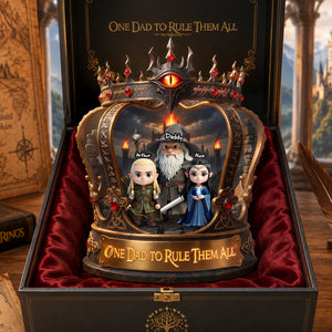 One Dad to Rule Them All Acrylic Plaque - Personalized Gifts For Dads 02tydh080526