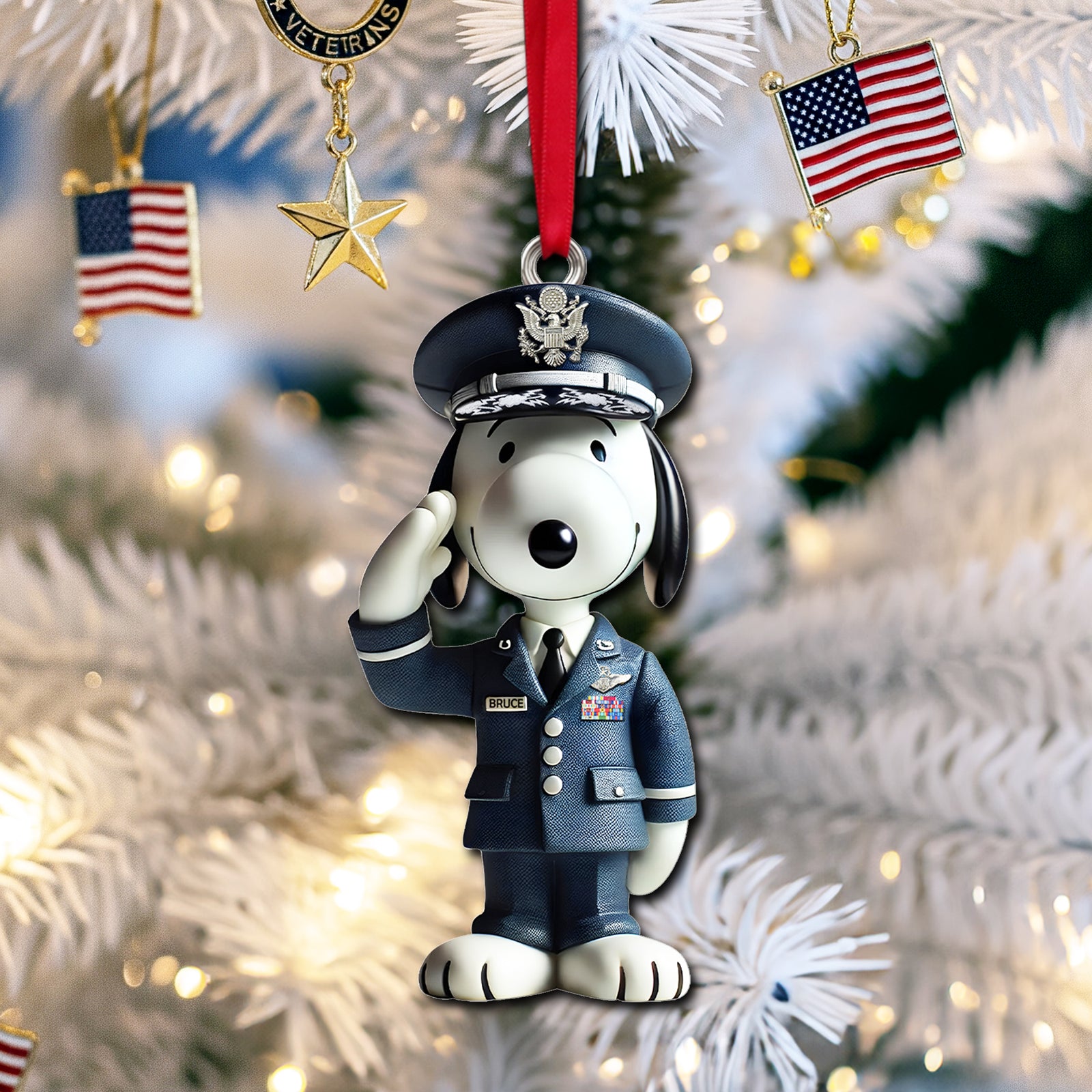 Charming Buddy Ornament - Personalized Fighter Christmas Gifts 01HULU280825