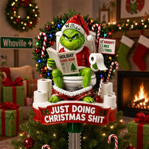Christmas Monster Tree Topper - Personalized Gifts For Christmas Acrylic Tree Topper 06TYLU310826