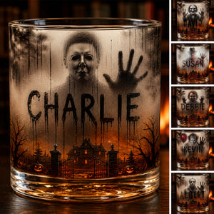 Terror Calling Behind Frost Drinking Glass - Personalized Gifts For Horror Lovers 06qhqn120826