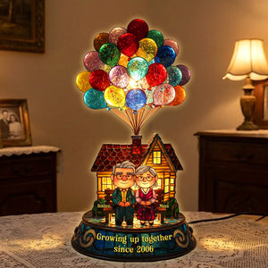 Growing Old Together Couple Light Box - Personalized Gift For Couples 05HYMG281125
