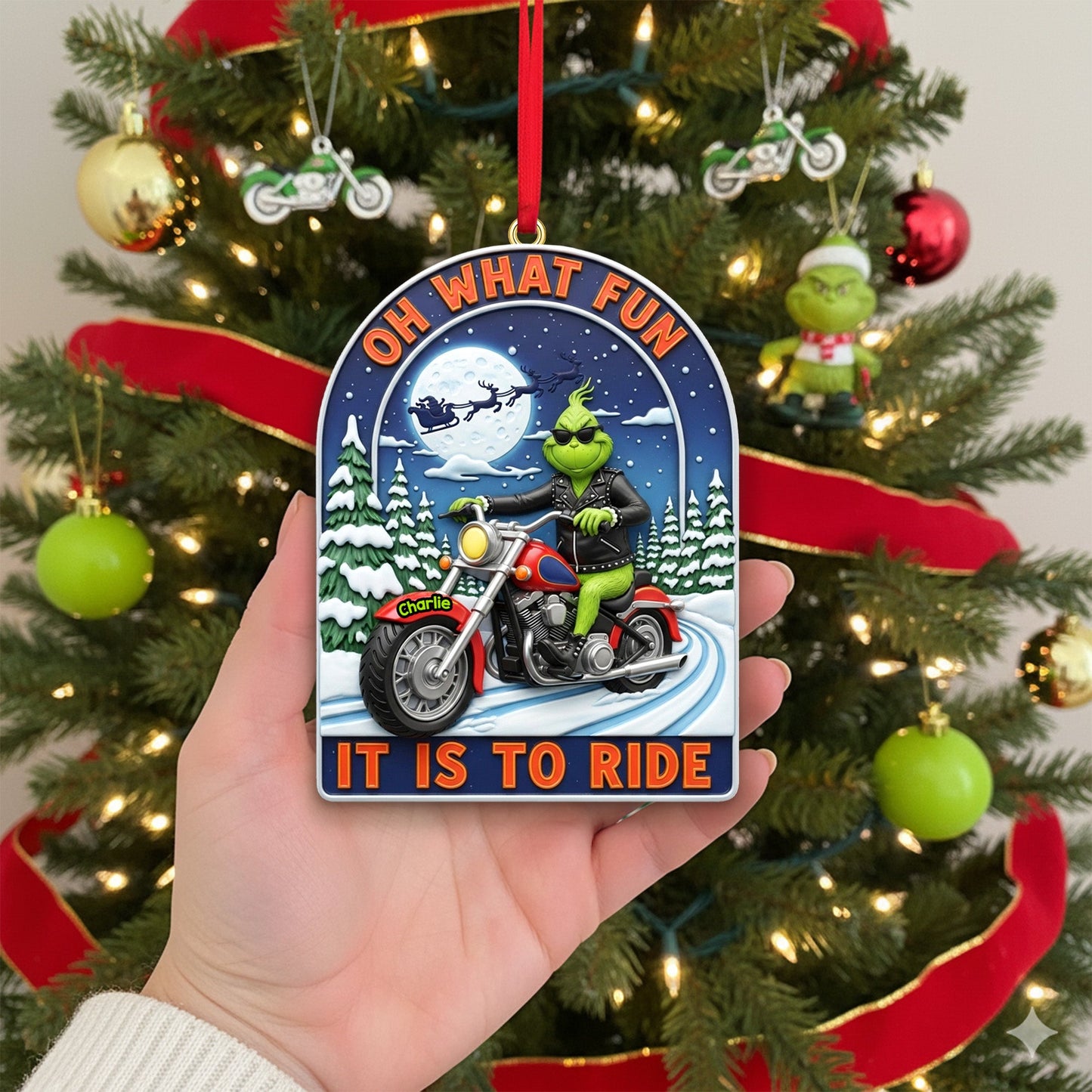 Personalized Gifts For Christmas Acrylic Ornament 02tomg300825