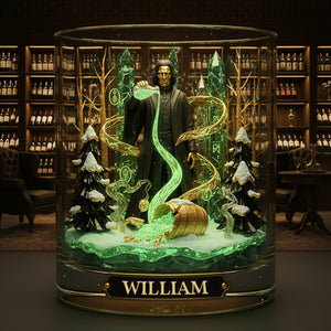 Potions Brew Round Glass - Personalized Gifts For Fantasy Lovers 03PALU221125