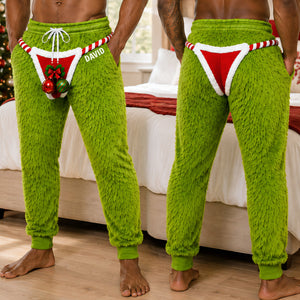 Naughty Furry Christmas Sweatpants - Personalized Gifts For Him 04tyqn290826