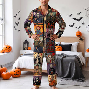 Scary Villain Pajama Set - Personalized Gifts For Halloween 01naqn260826