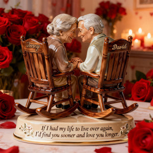 Growing Old Together - Personalized Gifts For Couple Acrylic Plaque 04NATN260126