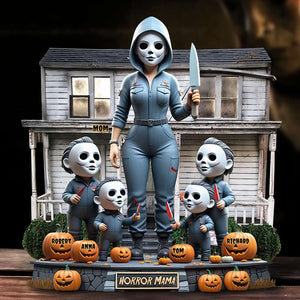 Horror Mom Slay Acrylic Plaque - Personalized Gifts For Mom 01qhdt160425-Homacus