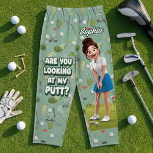 Personalized Funny Gifts For Golf Lovers Pajama Pants 03natn170126-Homacus