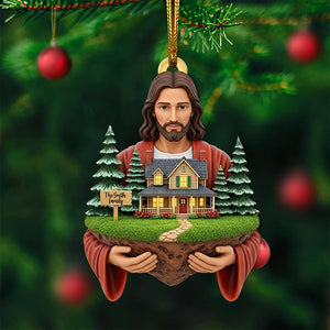 Blessed Family Christmas Ornament - Personalized Gift For Family 02TOLU130825