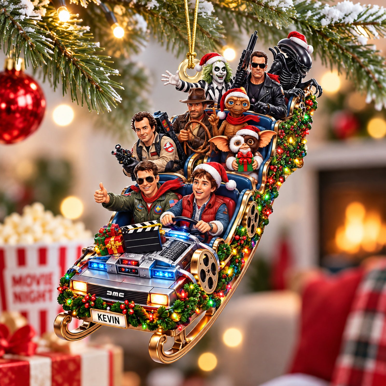 Classic Characters Acrylic Ornament - Personalized Christmas Gifts 02naqn160926
