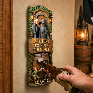 One Pint Wall Hanging Bottle Opener - Personalized Gifts 02tydh200726