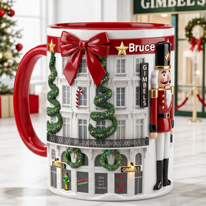 Nutcracker Department Store Accent Mug - Personalized Christmas Gifts 03hulu210826
