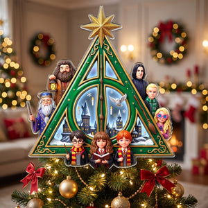 Fantasy School Tree Topper - Personalized Christmas Gifts 04NAQN060826