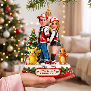 Perfect Match Acrylic Ornament, Personalized Gifts For Couple 06qhqn280826-Homacus