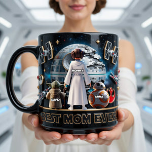 Sci-Fi Hero Mom Coffee Mug - Personalized Gift For Moms 04OHLU110426