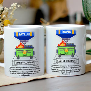 Coworker Award White Coffee Mug - Personalized Gifts For Coworkers 02KILU181125